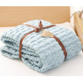 Couverture en tricot oversize 100% coton pour le commerce de gros d&#39;hiver